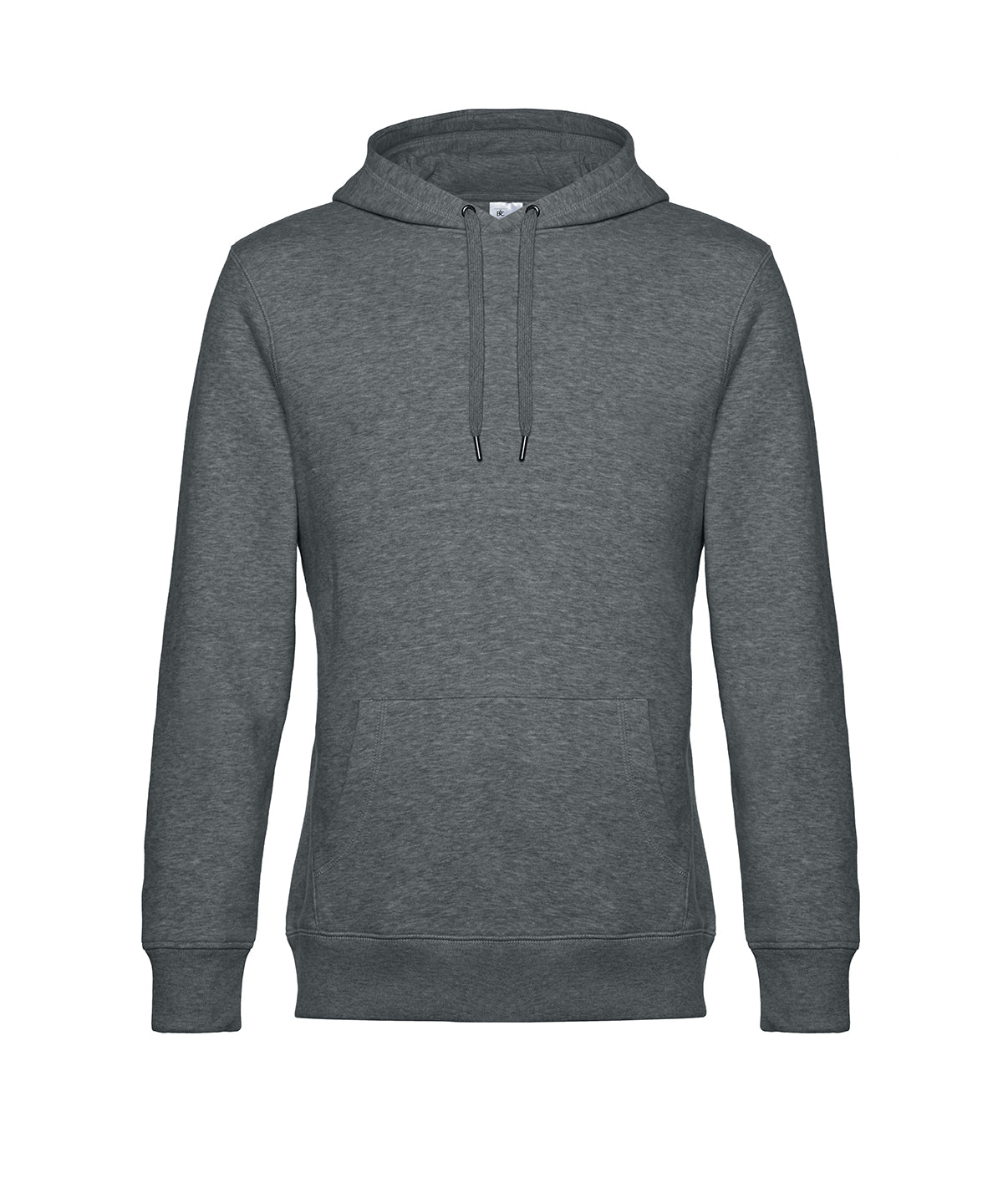 B&C Collection BA011 B&C KING Hooded in Heather Mid Grey