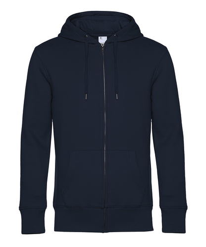 B&C Collection BA012 B&C KING Zipped Hood in Navy