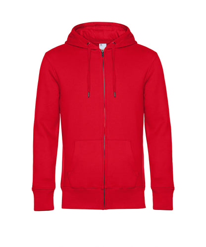 B&C Collection BA012 B&C KING Zipped Hood in Red*