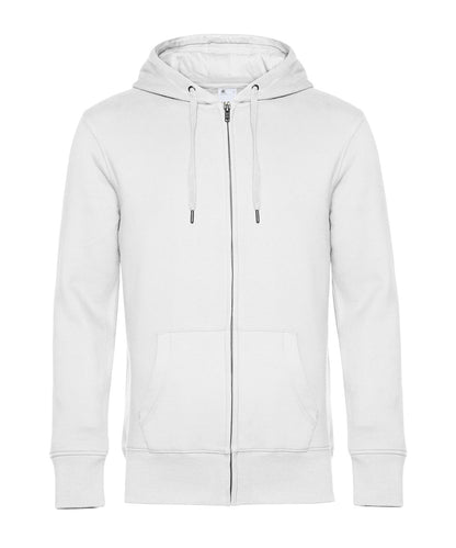 B&C Collection BA012 B&C KING Zipped Hood in White*