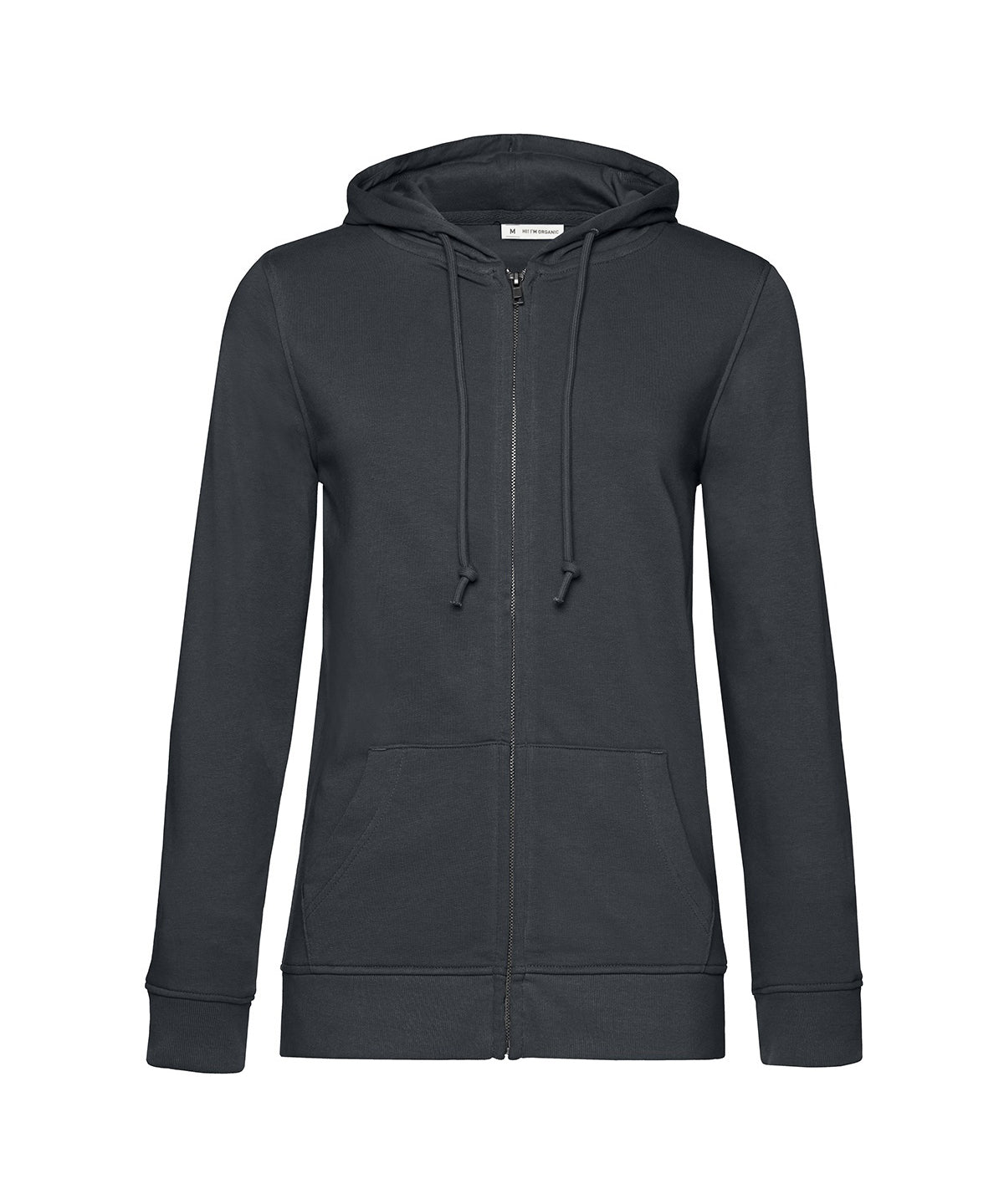 B&C Collection BA02F B&C Inspire Zipped Hood /women in Asphalt