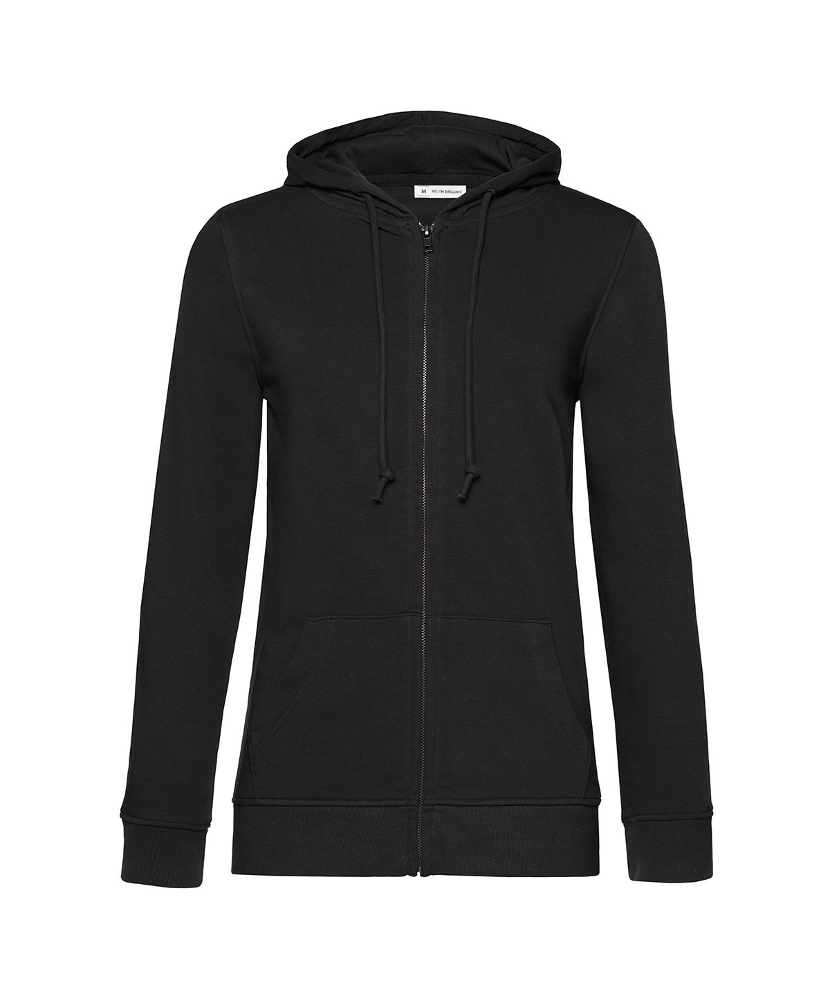 B&C Collection BA02F B&C Inspire Zipped Hood /women in Black Pure