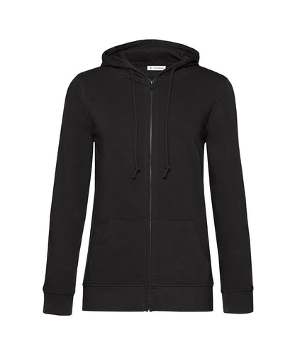 B&C Collection BA02F B&C Inspire Zipped Hood /women in Black Pure