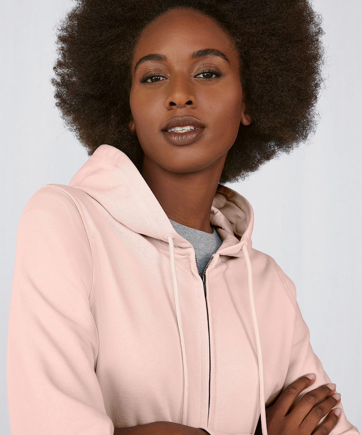 B&C Collection BA02F B&C Inspire Zipped Hood /women