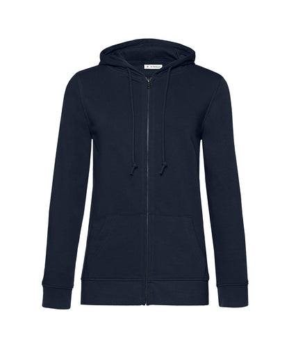 B&C Collection BA02F B&C Inspire Zipped Hood /women in Navy Blue