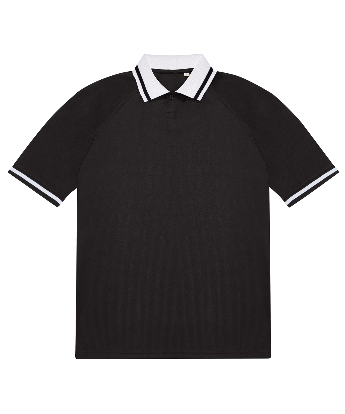 B&C Collection BA032 B&C Active polo in Black