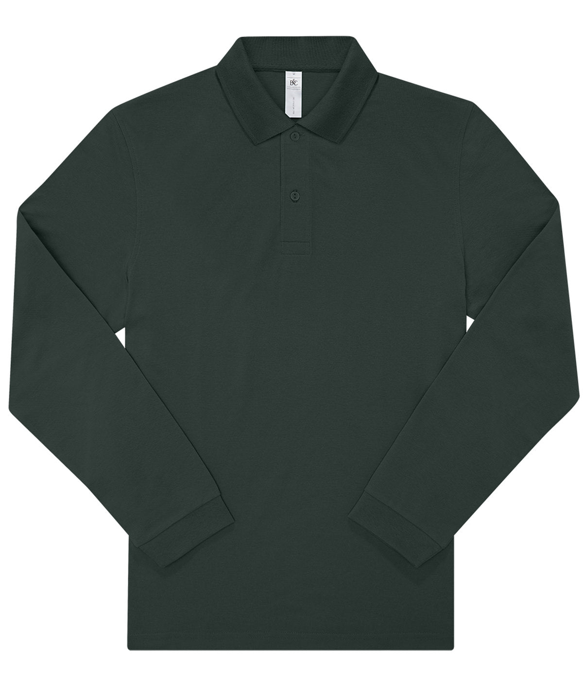 B&C Collection BA262 B&C My Polo 180 LSL in Dark Forest