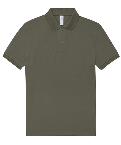 B&C Collection BA263 B&C My Polo 210 in Camo Green