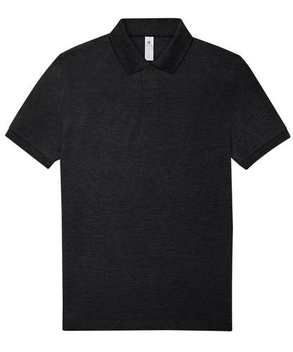 B&C Collection BA263 B&C My Polo 210 in Heather Tarmac