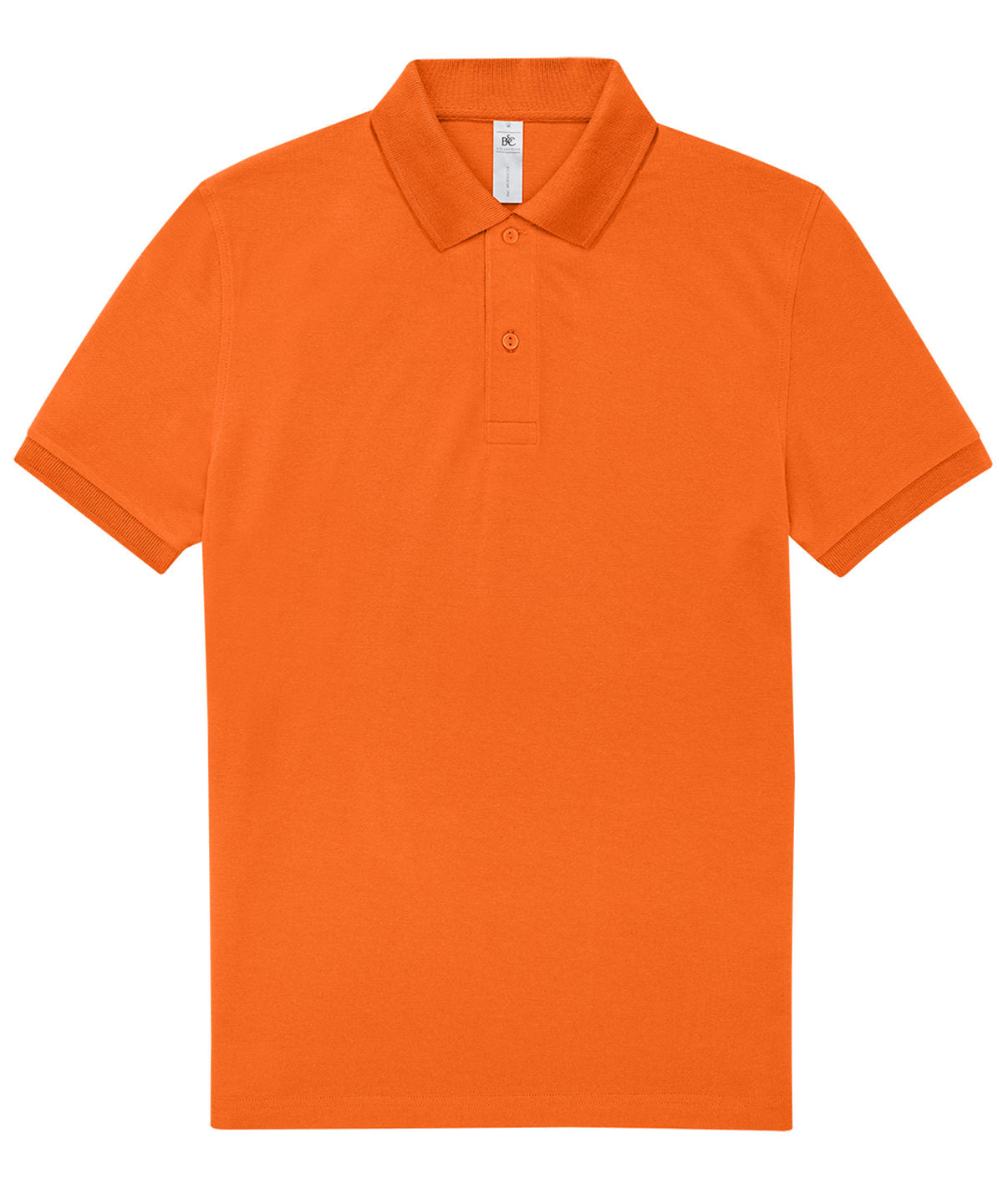 B&C Collection BA263 B&C My Polo 210 in Pure Orange