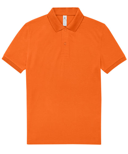B&C Collection BA263 B&C My Polo 210 in Pure Orange
