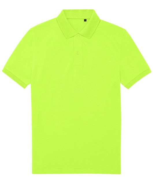 B&C Collection BA265 B&C My Eco Polo 65/35 in Acid Lime