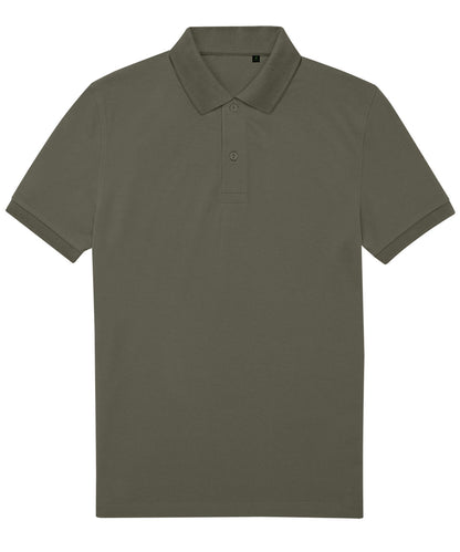 B&C Collection BA265 B&C My Eco Polo 65/35 in Camo Green