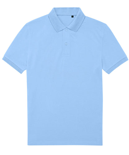 B&C Collection BA265 B&C My Eco Polo 65/35 in Lotus Blue