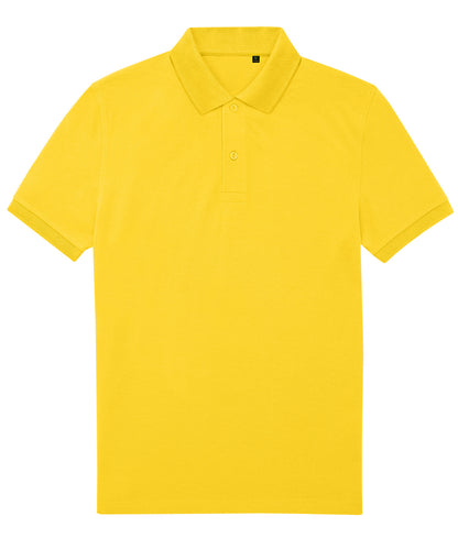B&C Collection BA265 B&C My Eco Polo 65/35 in Pop Yellow