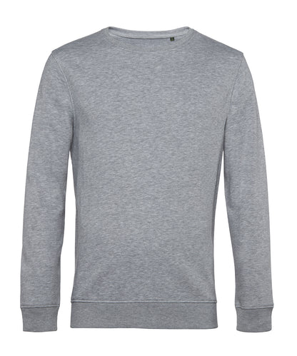 B&C Collection BA266 B&C Inspire crew neck in Heather Grey