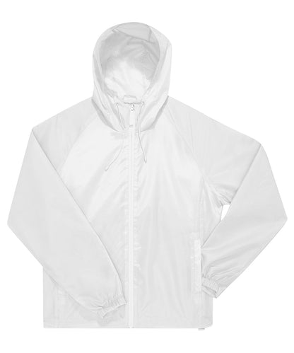 B&C Collection BA511 B&C #Reset windbreaker in White*