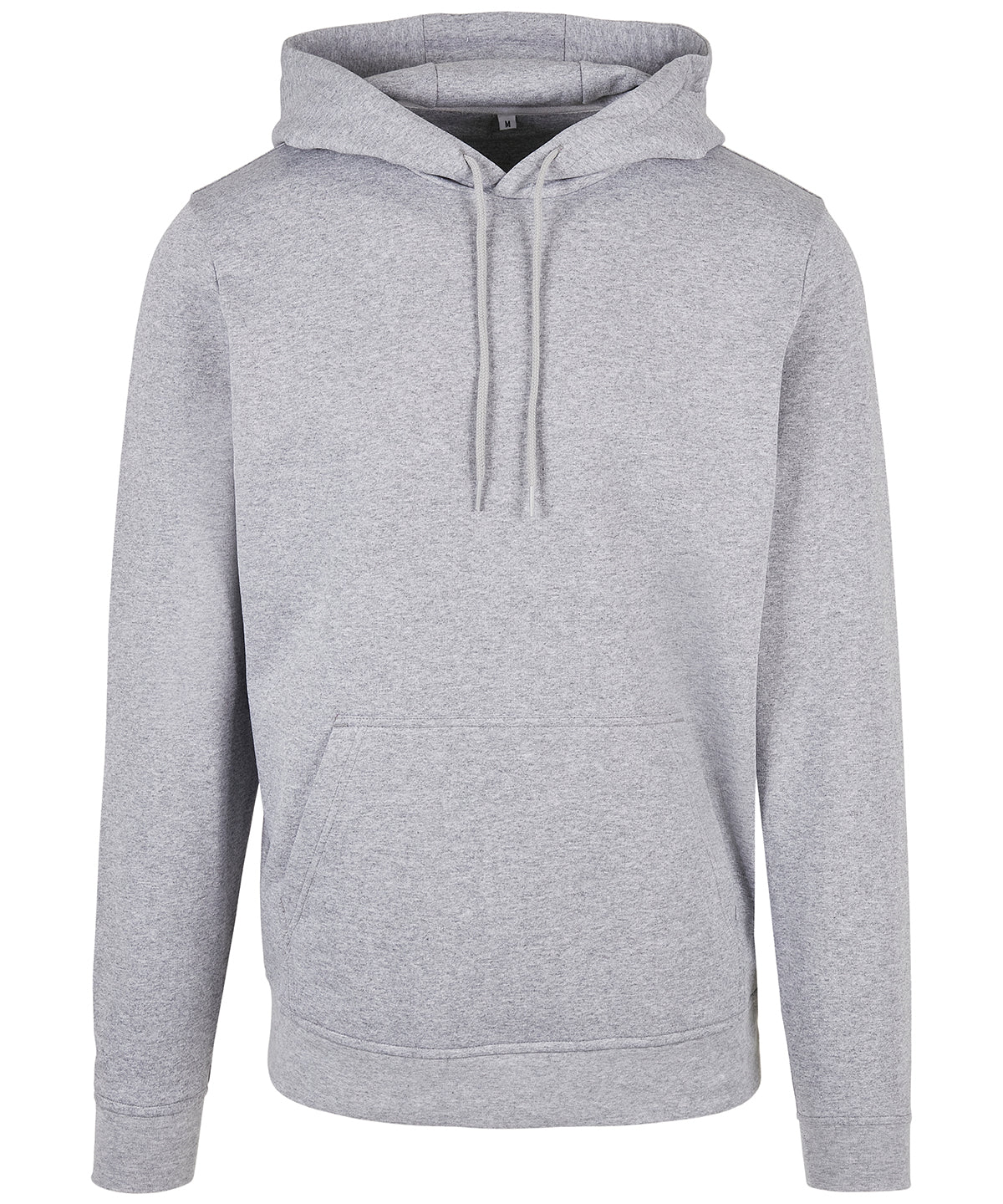 Build Your Brand Basic BB001 Basic hoodie in Heather Grey