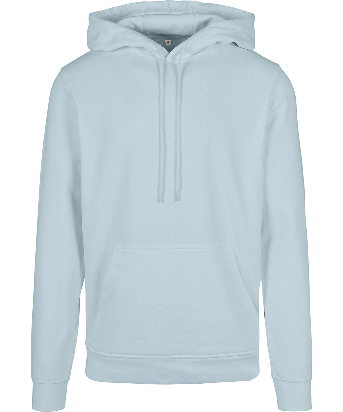 Build Your Brand Basic BB001 Basic hoodie in Ocean Blue