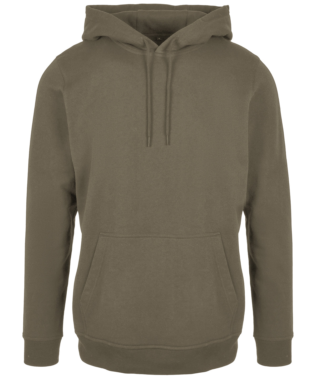Build Your Brand Basic BB001 Basic hoodie in Olive