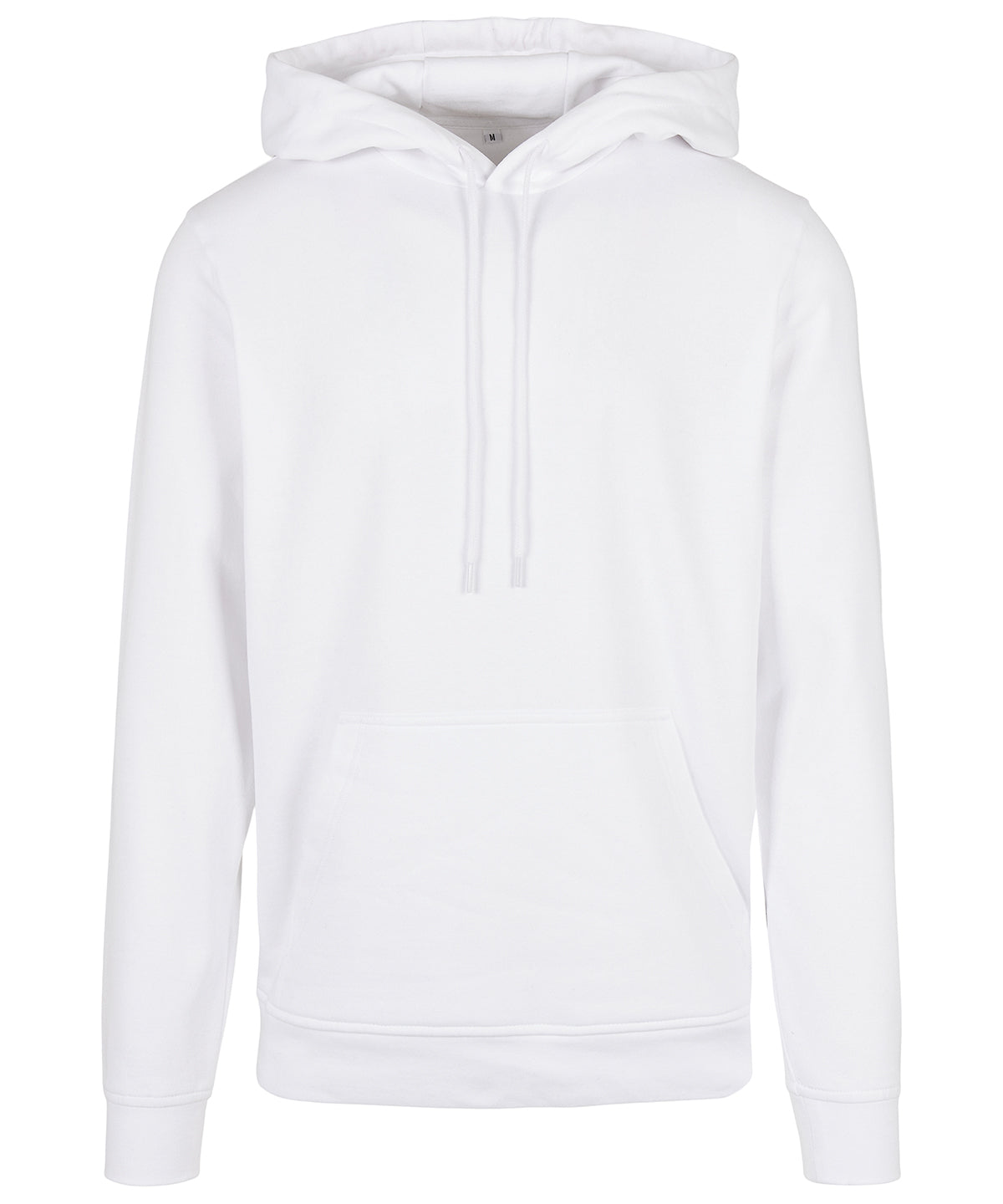 Build Your Brand Basic BB001 Basic hoodie in White