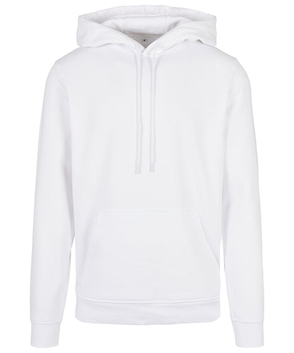 Build Your Brand Basic BB001 Basic hoodie in White