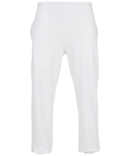 Build Your Brand Basic BB002 Basic sweatpants in White