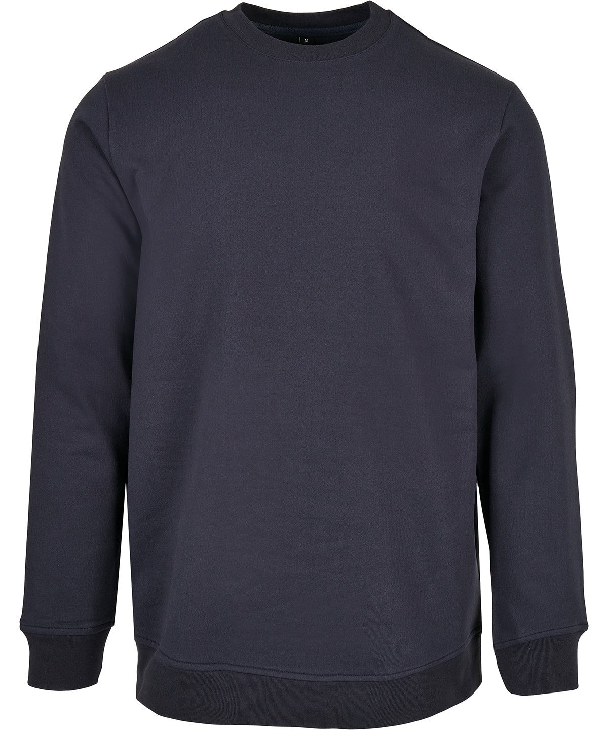 Build Your Brand Basic BB003 Basic crew neck in Navy
