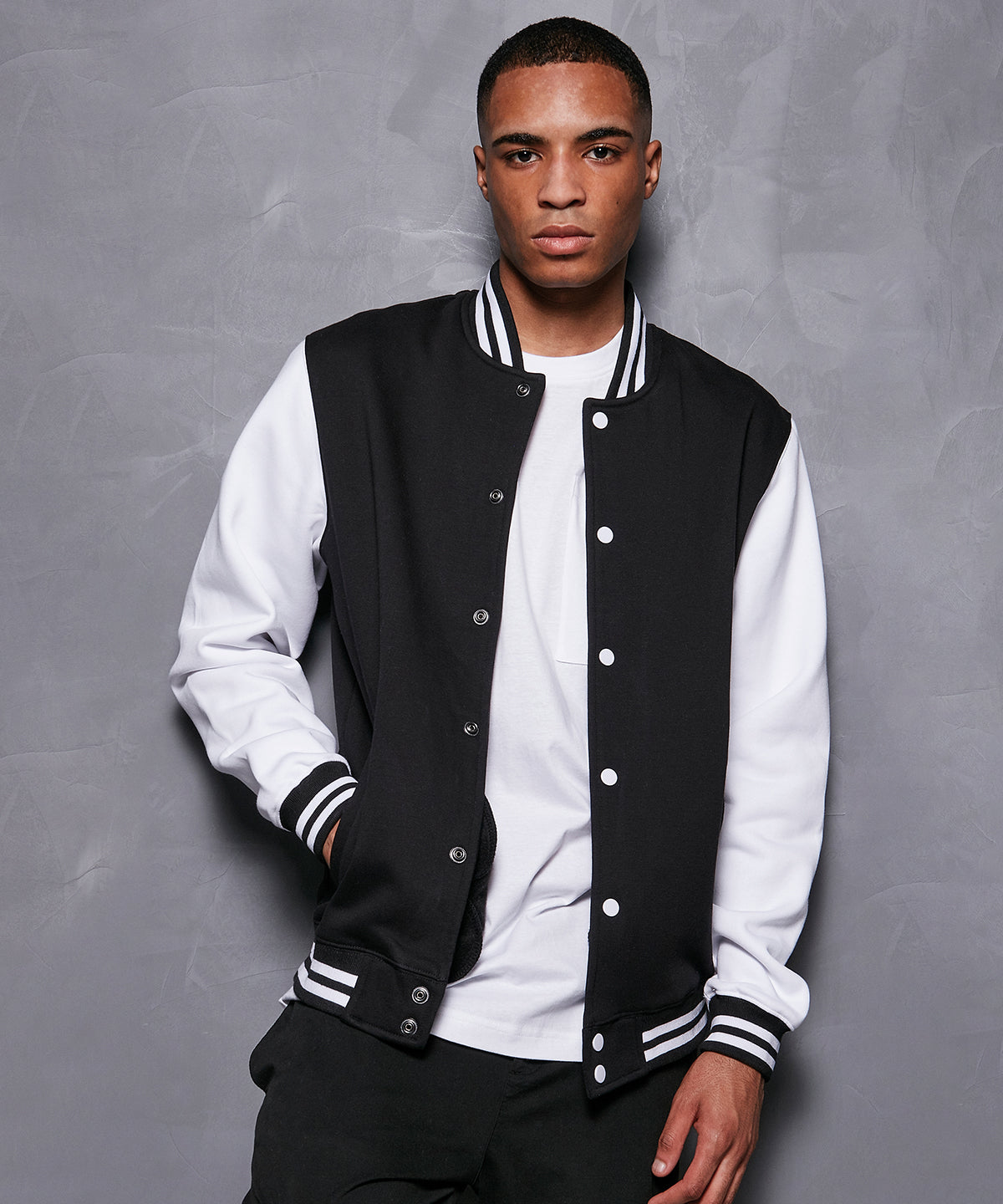 Build Your Brand Basic BB004 Basic college jacket