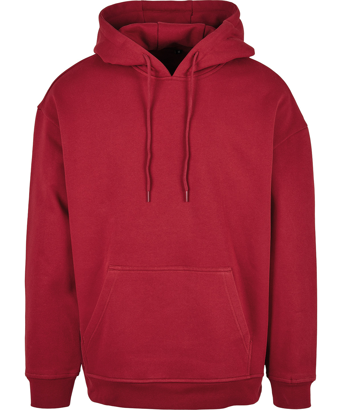 Build Your Brand Basic BB006 Basic oversize hoodie in Burgundy