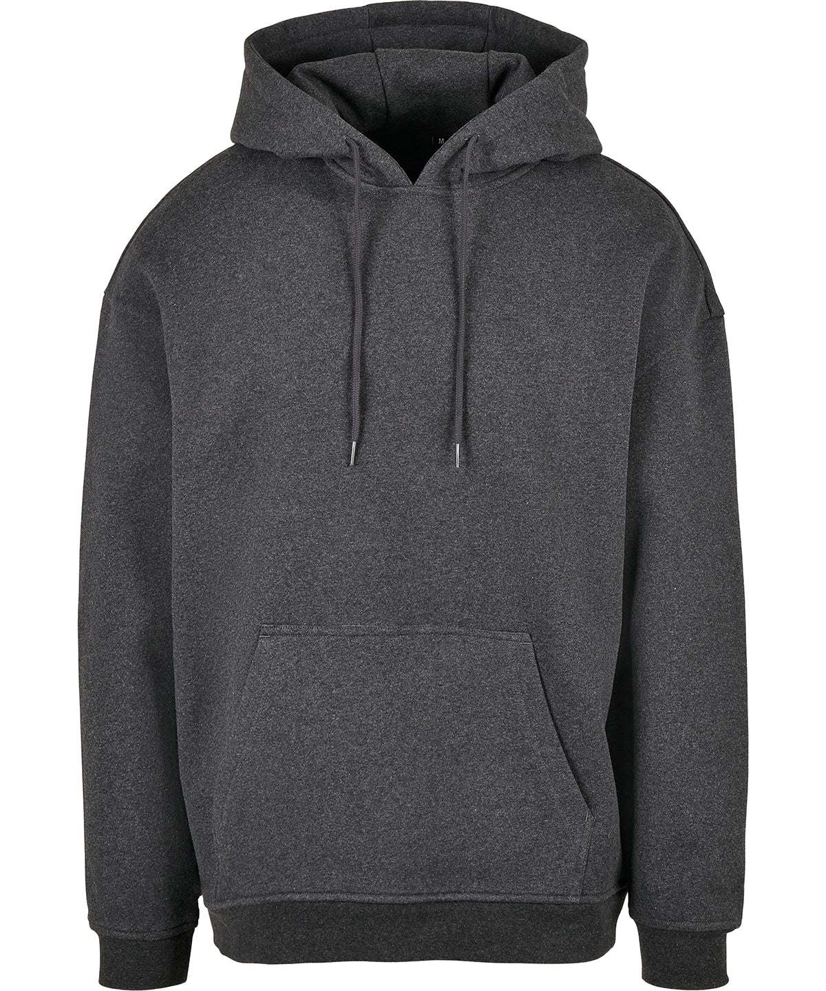 Build Your Brand Basic BB006 Basic oversize hoodie in Charcoal