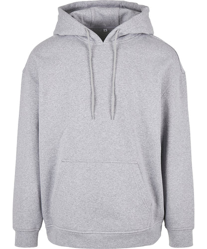 Build Your Brand Basic BB006 Basic oversize hoodie in Heather Grey