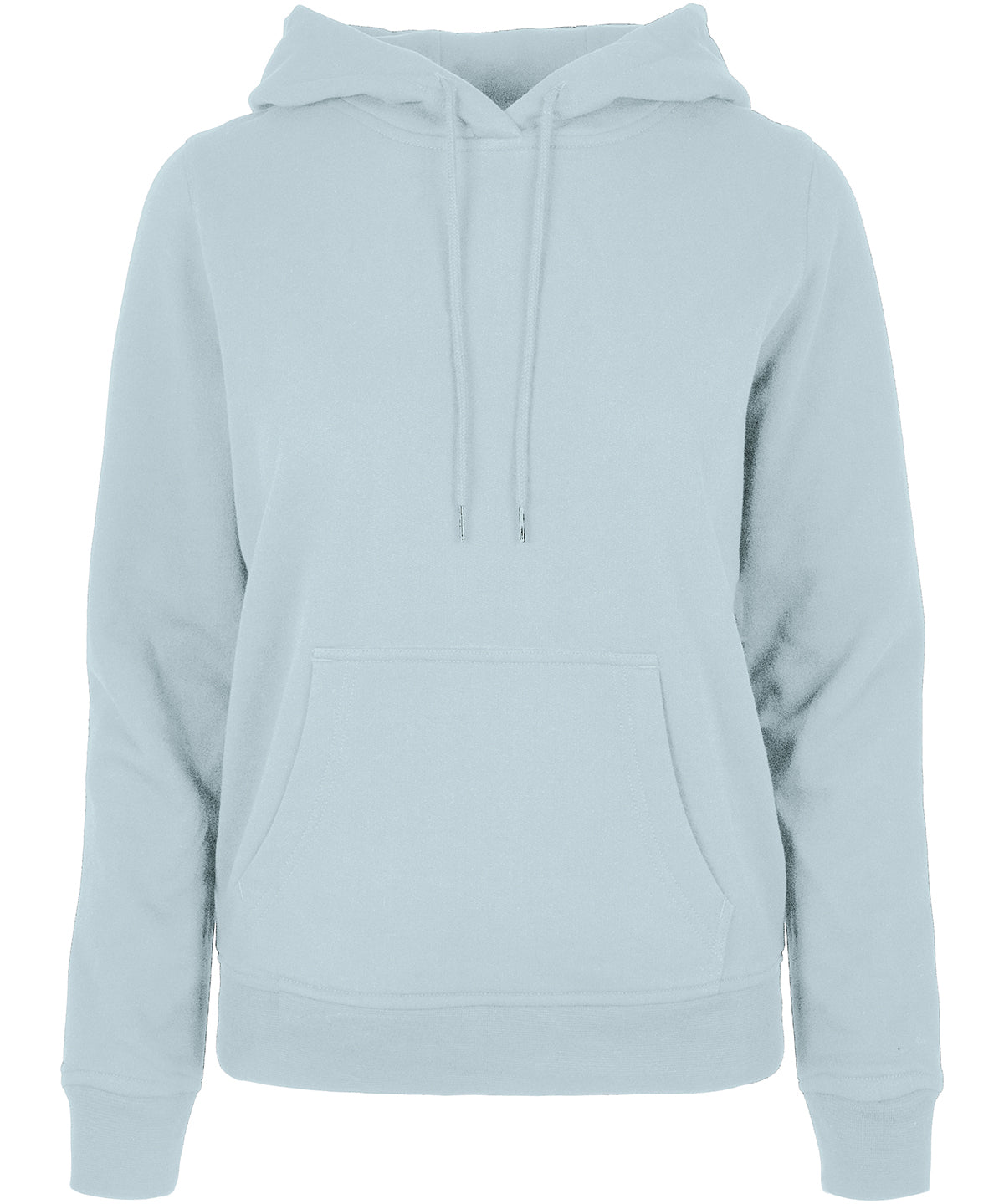Build Your Brand Basic BB007 Women's basic hoodie in Ocean Blue