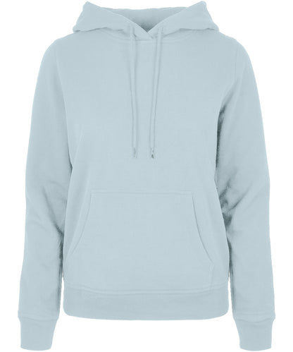 Build Your Brand Basic BB007 Women's basic hoodie in Ocean Blue