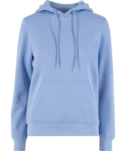Build Your Brand Basic BB007 Women's basic hoodie in Powder Blue