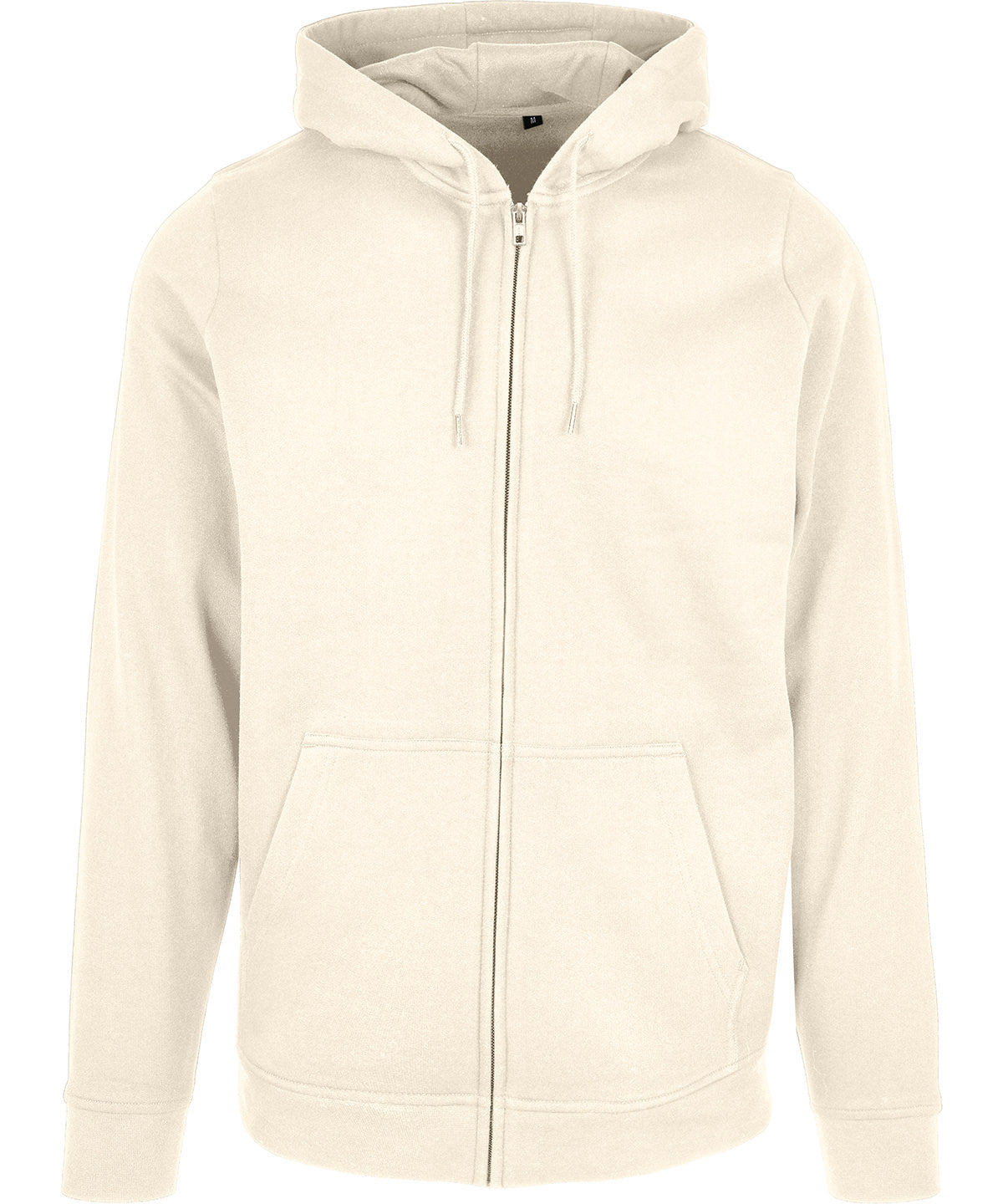 Build Your Brand Basic BB008 Basic zip hoodie in Sand
