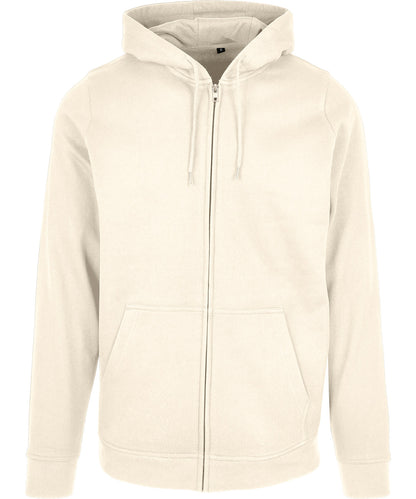 Build Your Brand Basic BB008 Basic zip hoodie in Sand