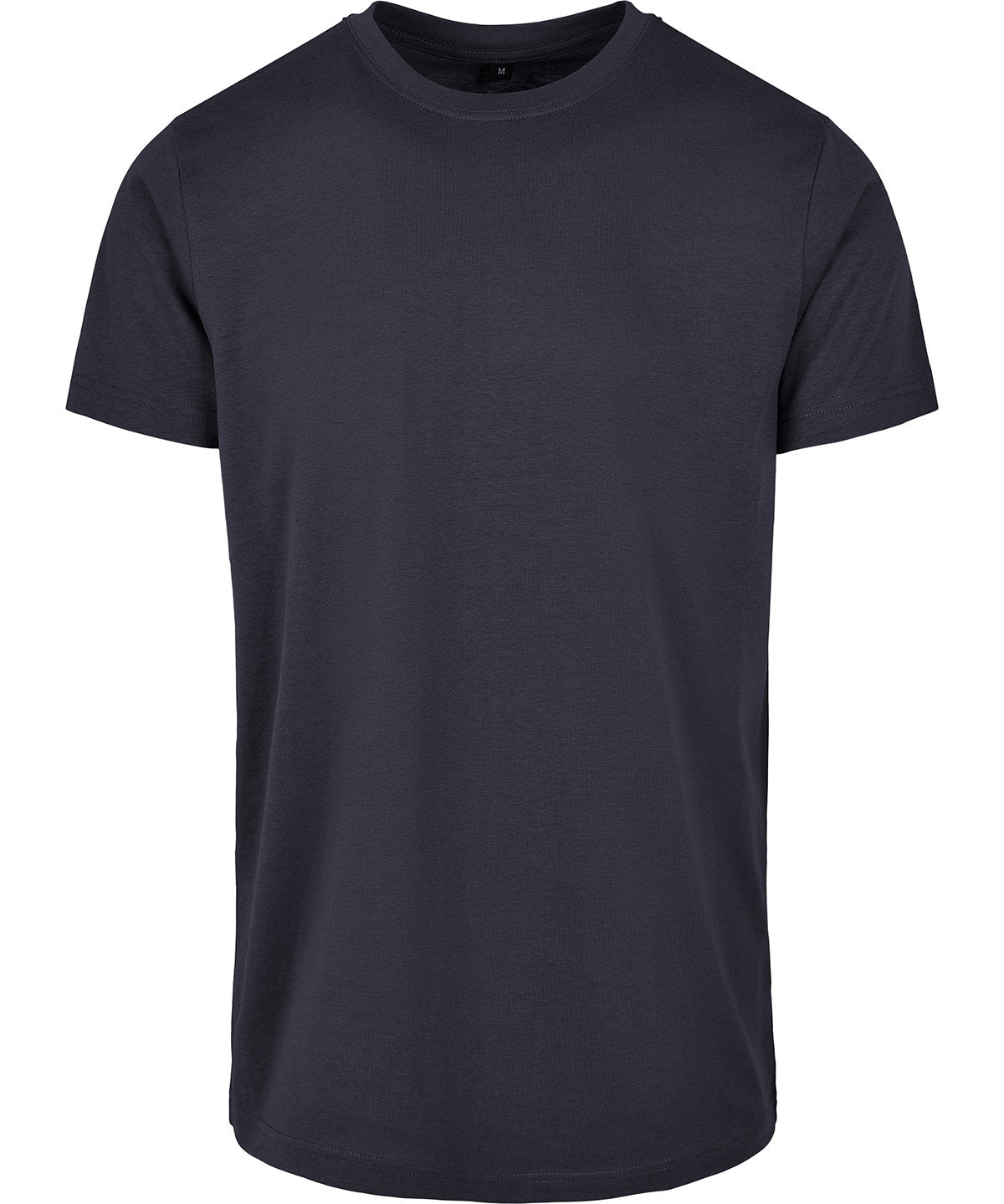 Build Your Brand Basic BB010 Basic round neck tee in Navy