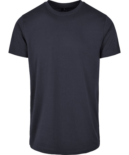Build Your Brand Basic BB010 Basic round neck tee in Navy