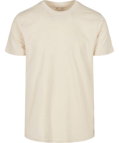 Build Your Brand Basic BB010 Basic round neck tee in Sand