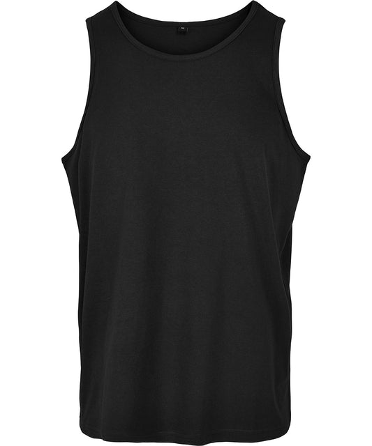 Build Your Brand Basic BB011 Basic tank in Black