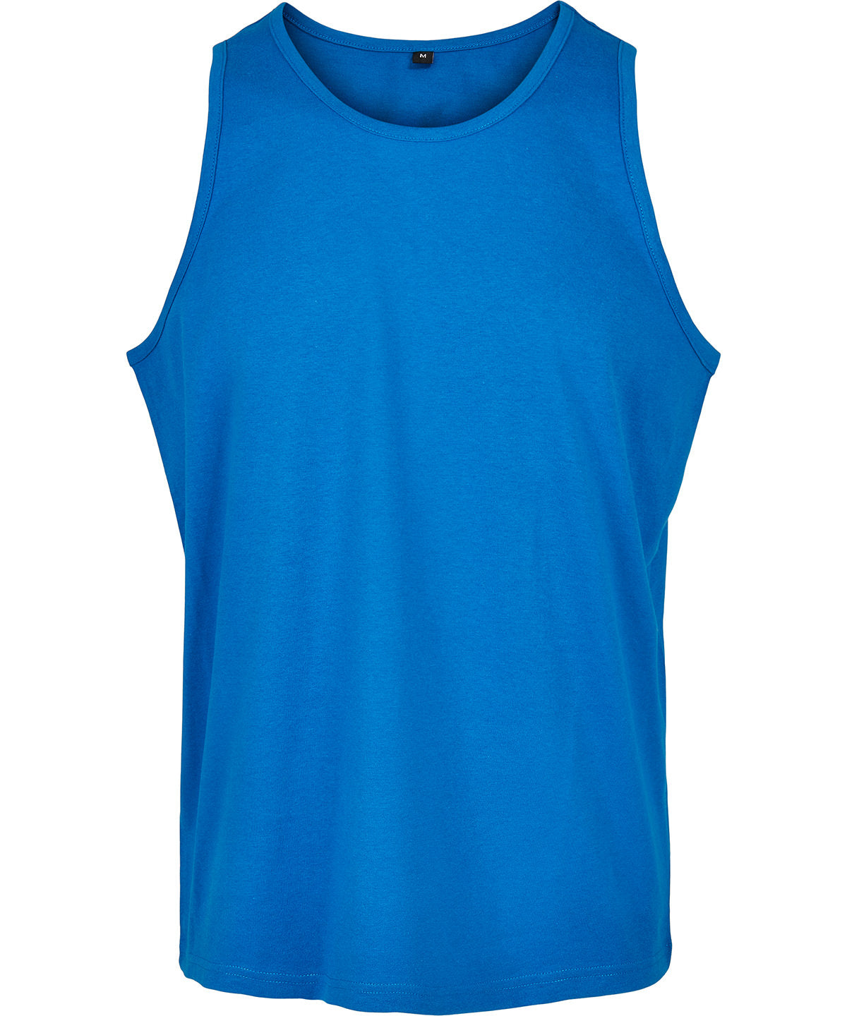 Build Your Brand Basic BB011 Basic tank in Cobalt Blue