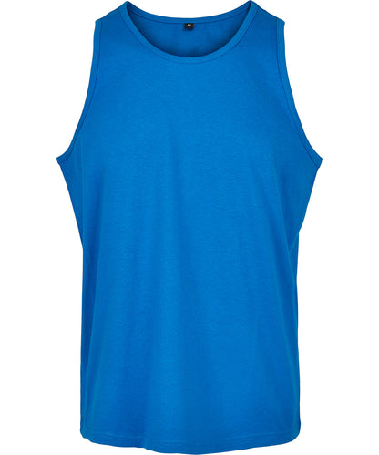 Build Your Brand Basic BB011 Basic tank in Cobalt Blue