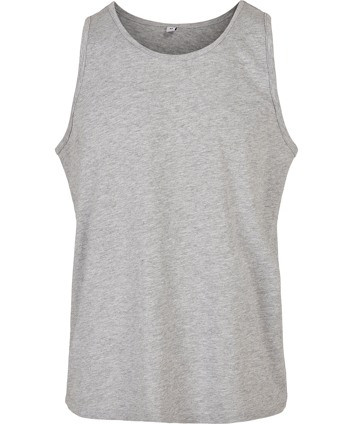 Build Your Brand Basic BB011 Basic tank in Heather Grey