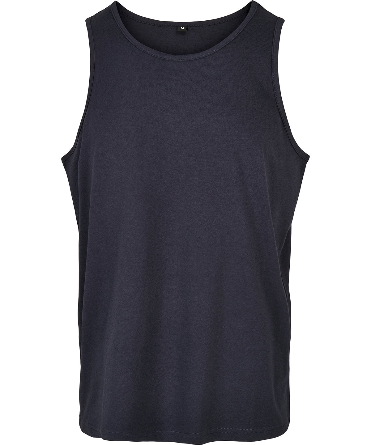Build Your Brand Basic BB011 Basic tank in Navy