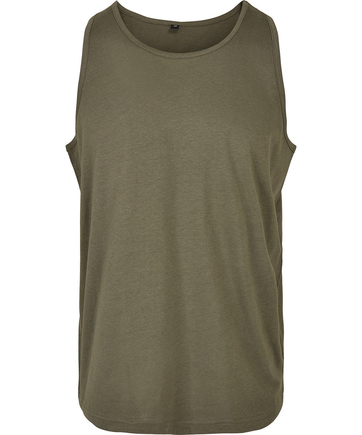 Build Your Brand Basic BB011 Basic tank in Olive
