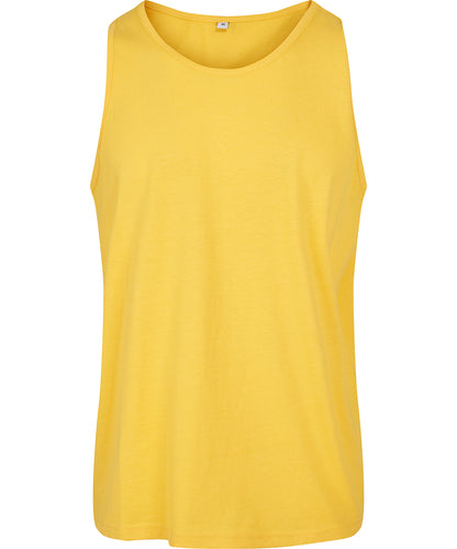 Build Your Brand Basic BB011 Basic tank in Taxi Yellow