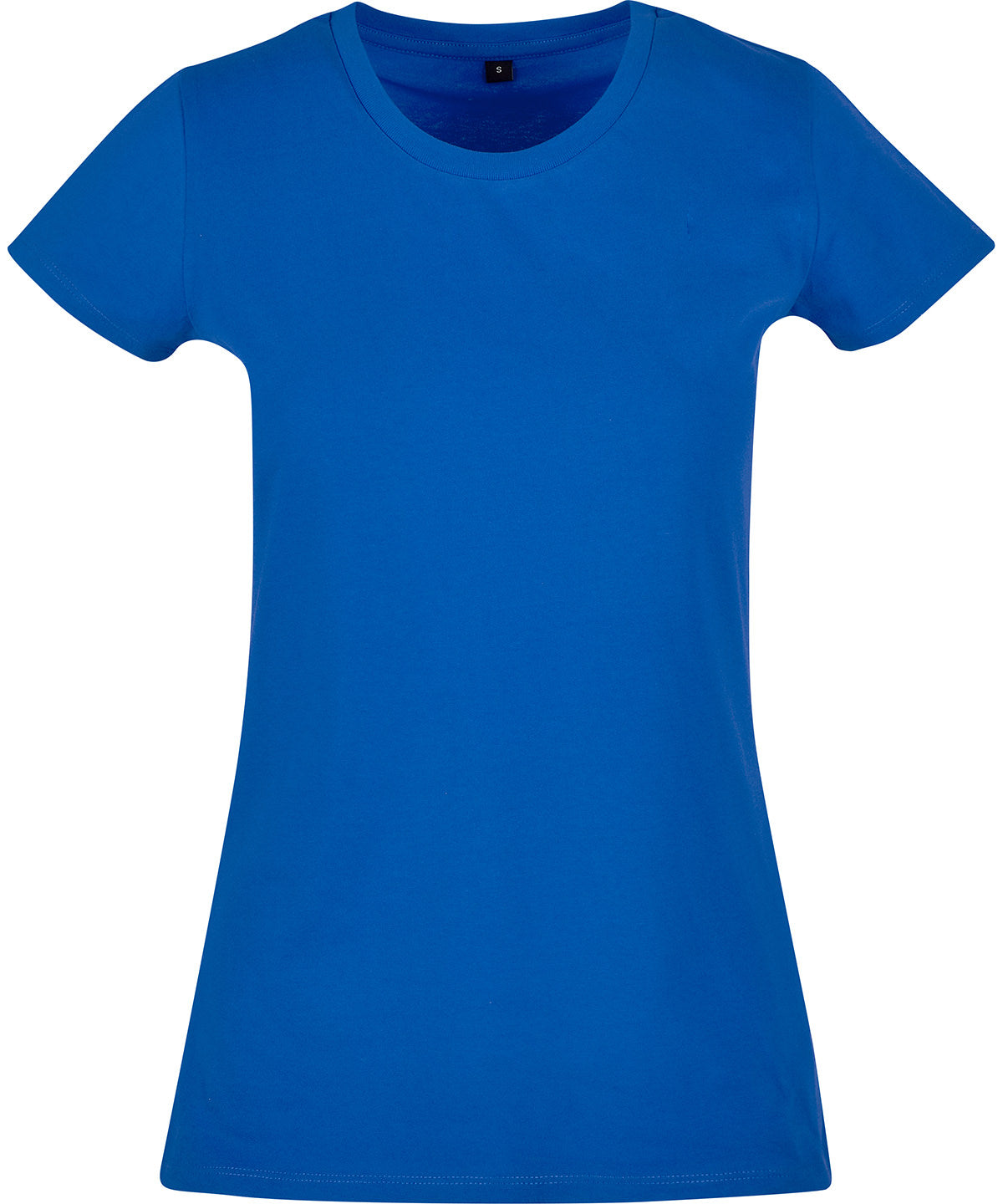 Build Your Brand Basic BB012 Women's basic tee in Intense Blue