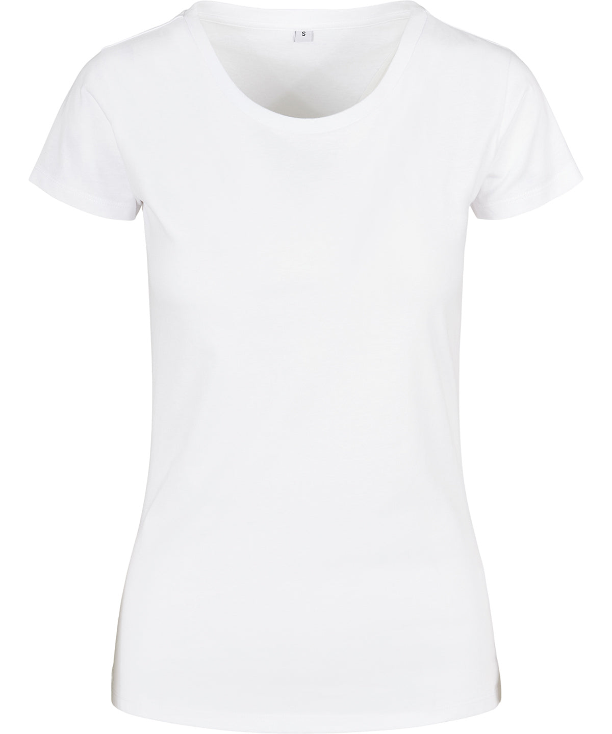 Build Your Brand Basic BB012 Women's basic tee in White