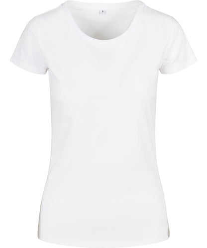 Build Your Brand Basic BB012 Women's basic tee in White